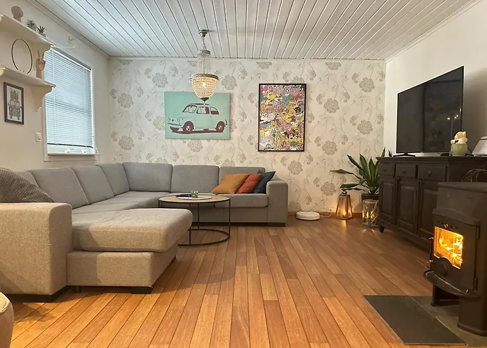 Sjarmerende Familievennlig Hus Med 2 Soverom Ferienhaus